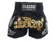 Classic Short de Boxe Thai Femmes : CLS-015 Noir